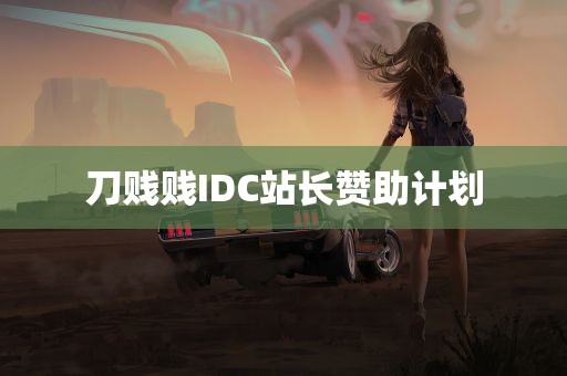 <strong>刀贱贱</strong>IDC站长赞助计划