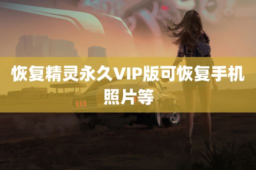 恢复精灵永久VIP版可恢复手机照片等