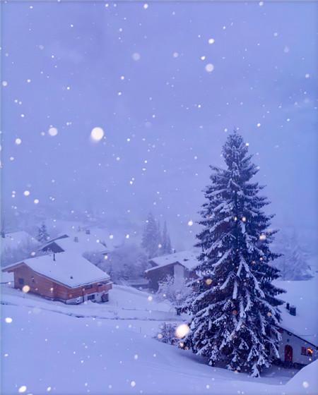 好看唯美意境雪景图片分享